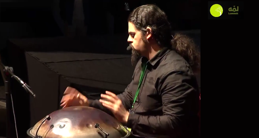 لمه 2018 | العازف والفنان غسان بيرومي: HANG DRUM إثراء للموسيقى الفلسطينية