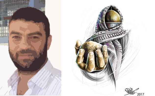 حينما تكون فلسطين حاضرة بفنه