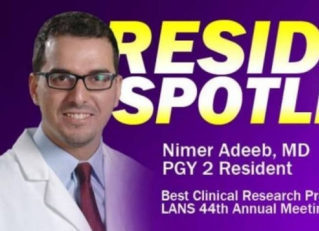 جائزة أفضل بحث علمي لجراحة الأعصاب